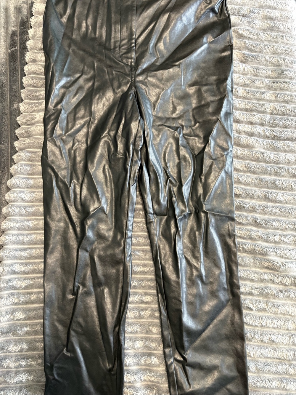 Wilfred Free Faux Leather Leggings - Black